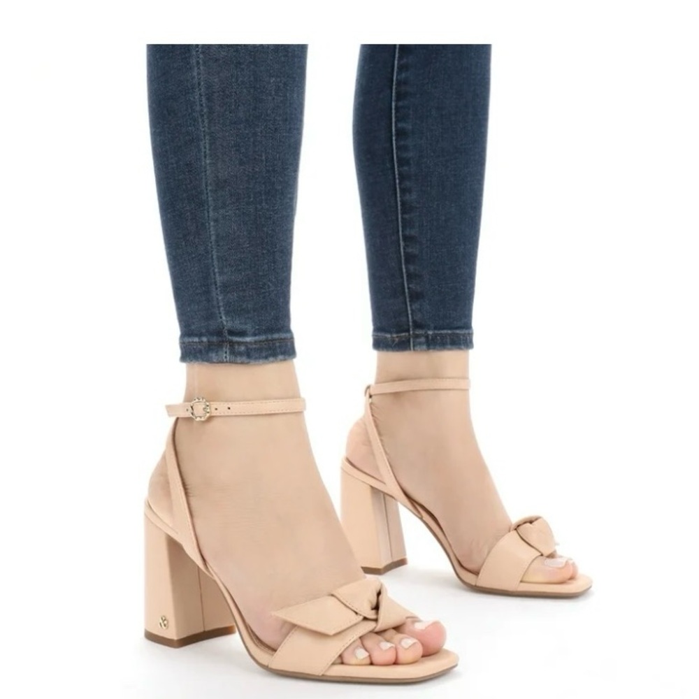 NIB Sam and Libby Women's Shoes High Heel Blonde Size 9.5